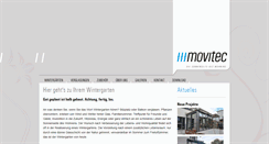 Desktop Screenshot of movitec.ch
