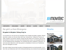 Tablet Screenshot of movitec.ch