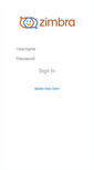 Mobile Screenshot of mail.movitec.cl